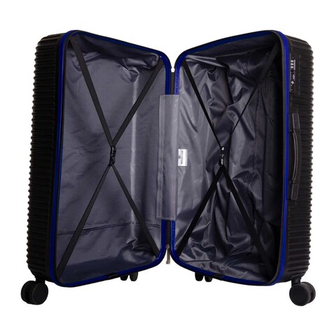 Highland Dorain Luggage Spinner - 81 Cm - Black / Blue