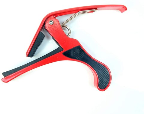 Mike Music - Quick-Change Capo for 6-string acoustic guitars(Guitar Capo B5, red)