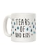 muGGyz Printed Ceramic Mug White