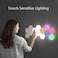 UK Plus Hexagon Splicing RGB Lights Hexagonal Wall Lights Modular Touch Sensitive Lights Diy Glow Homekit Multicolor Lamp Colour HoneycoMB Lights