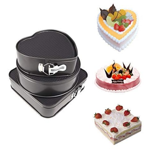 Generic 3-Piece Cake Mould Mix Set
