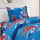 Sleep Night 3 Pieces Kids Compressed Comforter Set, Single Size 150 X 200cm Modern Printed Bedding Set For Girls And Boys, MultiColor