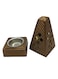 Creative Anitque DesignCeramic Pyramid Shape Incense Burner Decore For  Office , Home and Event