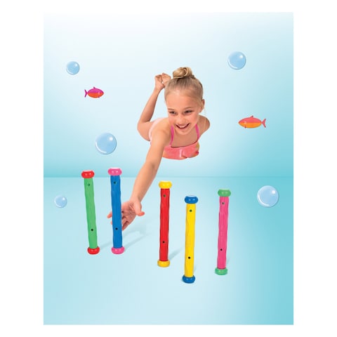 Intex 55504 Underwater Pool Play Sticks 6+ Years