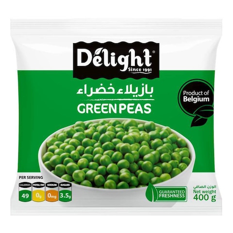 Delight Green Peas 400g