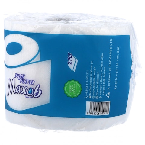 Rose Petal Toilet Roll Maxob 2 Ply