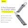 Baseus 9-in-1 USB C Hub Docking Station Adapter with 4K HDMI Power Delivery for MacBook Pro Surface Pro iPad Pro and Other Type C Devices
