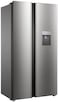 TCL 790 Liters Side By Side Double Door Refrigerator, Total No Frost Fridge &amp;amp; Freezer With Water Dispenser, Eco Inverter, LED Display With Touch Button Control, Steel, P790Sbsnwd