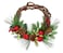 Christmas Decorated Wreath 30cm
