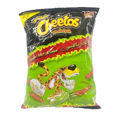 Cheetos Crunchy Flamin Hot Lemon Chips - 50 gram