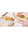 Wtrtr Double Layer Multifunctional Electric Steamer 750W 60 Minute Timer Steam Sterilizer