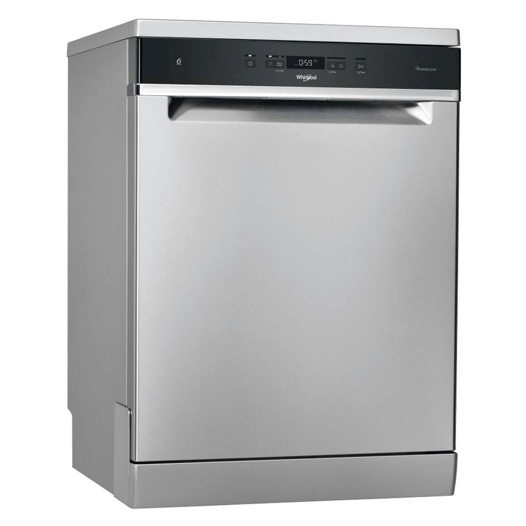 Whirlpool 14 Place Settings Freestanding Dishwasher Inox WFC3C33PFXUK