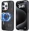 MONOCARBON Forged Real Carbon Fiber case for iPhone 15 PRO cover [MagSafe Compatible] Military Grade - Matte Black