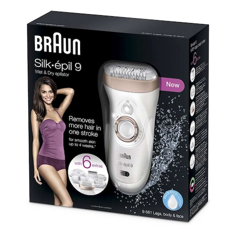 Braun Silk Epil 9 Epilator 9-561 White