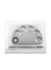 Palette With Spatula Silver/Brown