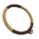 Generic Generic Steering Wheel Cover Brown/Light Beige Shining, Medium