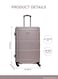 Parajohn ABS Hardside Spinner Check In Medium Luggage Trolley 24 Inch