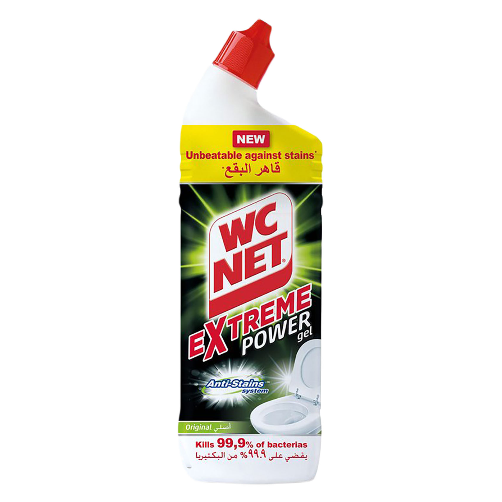 WC NET Disinfectant Gel Extreme Power Original 750 Ml