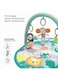Moon Jungle Friends At With Single Arch, Baby Playmat And Activity Gym, 45X16.5X38cm
