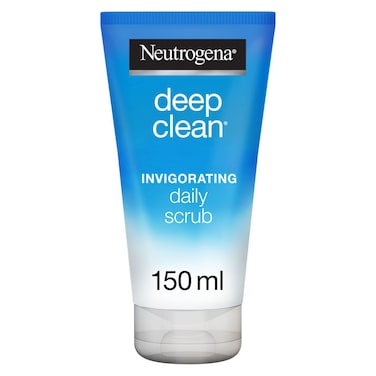 Neutrogena Deep Clean Facial Scrub Invigorating Normal To Combination Skin - 150 Ml