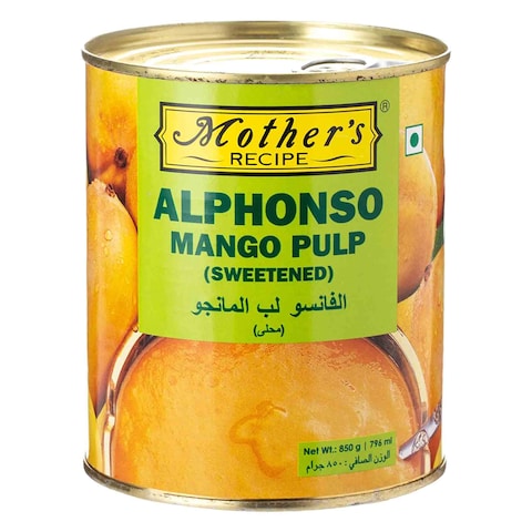 Mother&#39;s Recipe Alphonso Mango Pulp 850g