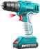 Total Lithium-Ion Cordless Drill 20V / P20s   3 Mode Setting: Impact, Drilling, Screwdriver TDLI20012