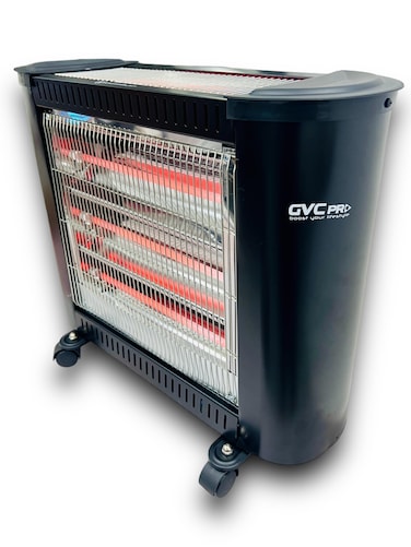 جي في سي برو دفاية ديكور، 3 مستويات تسخين هالوجين، 2400 واط، 50/60 هرتز، GVCHT-1211