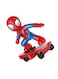 Siri - Spiderman Toy With Stunt Skateboard