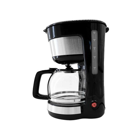 LePresso LPDCMBK Coffee Maker with Glass Carafe 1.25L 1000W