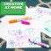 Crayola Ultra Clean Washable Markers, Kids Indoor Activities At Home, Broad Line, 40 Classic Colors