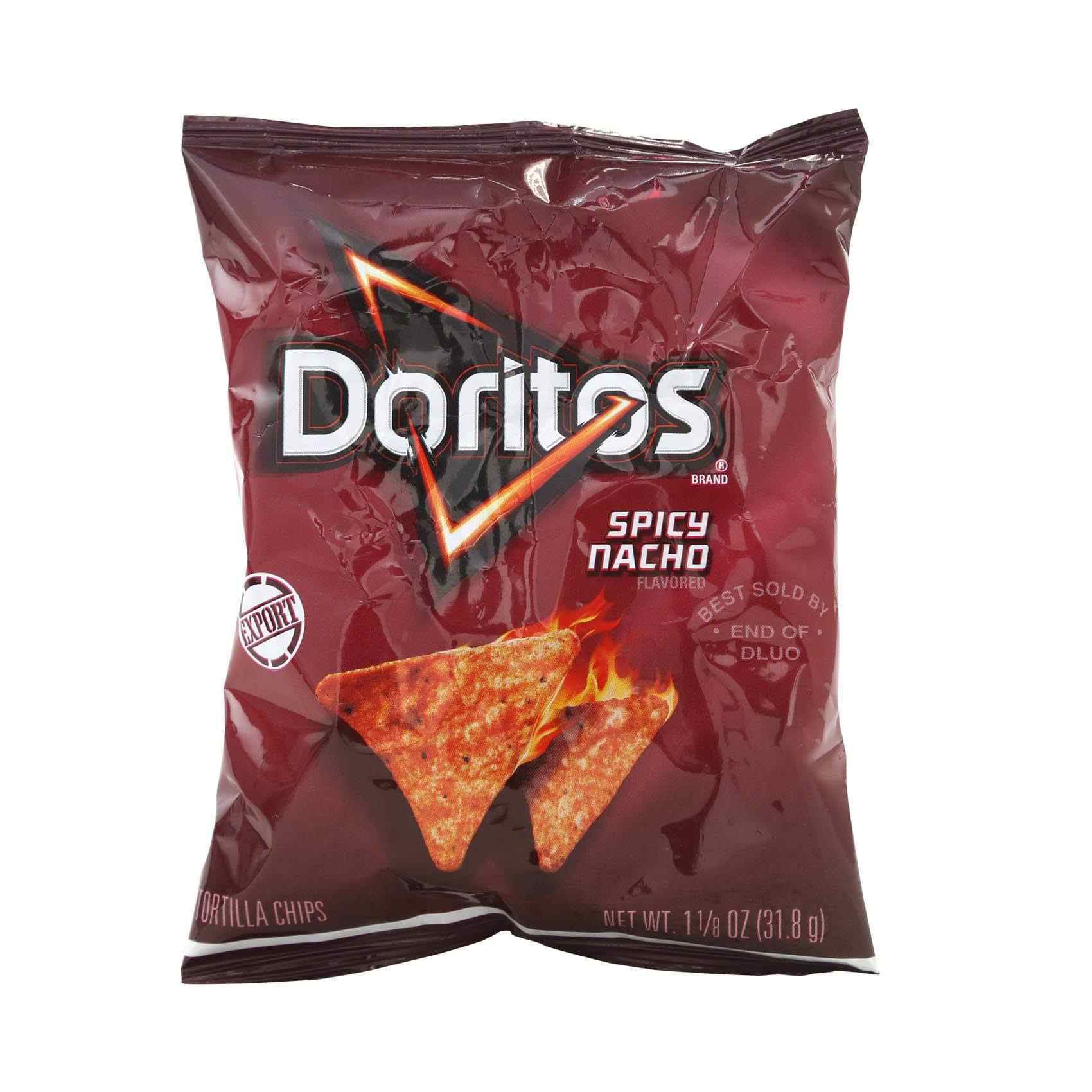 spicy nacho cheese doritos