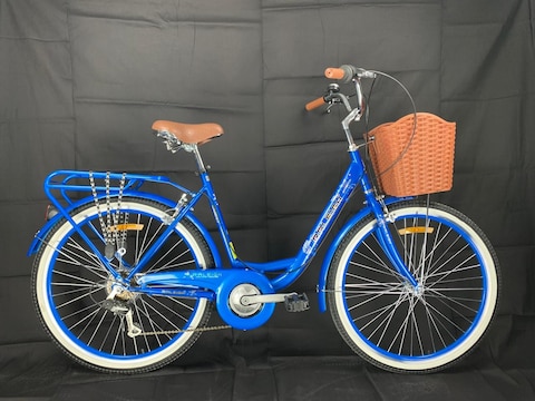 Raleigh Smile 26 Inch Wheel &amp; 19 Inch Frame Ladies Comfort Bike(Blue)