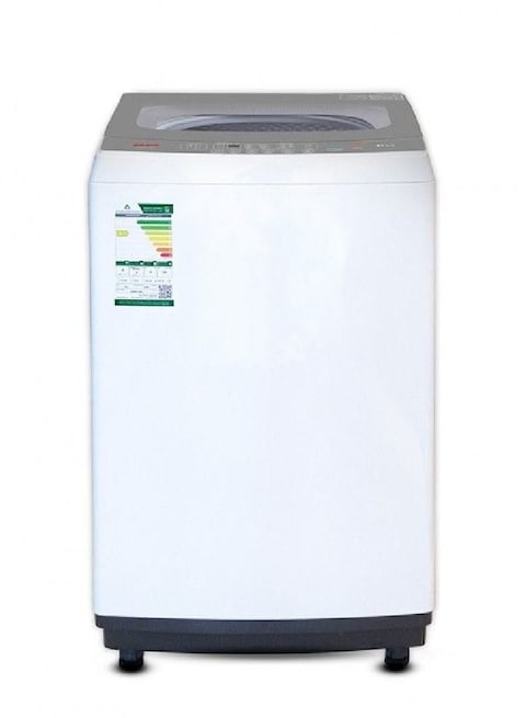 Basic Washing Machine Top Load 10kg, Self-Cleaning, Stainless Steel Tube, BAWMT-N10WSN, White (Installation Not Included)