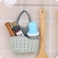 Sink Storage Basket/kitchen sink sponge holder/Kitchen Sink Caddy Sponge Holder kitchen faucet sponge Holder Hanging Ajustable Strap Faucet Caddy Kitchen Organizer Sink Accessories(Random Color)