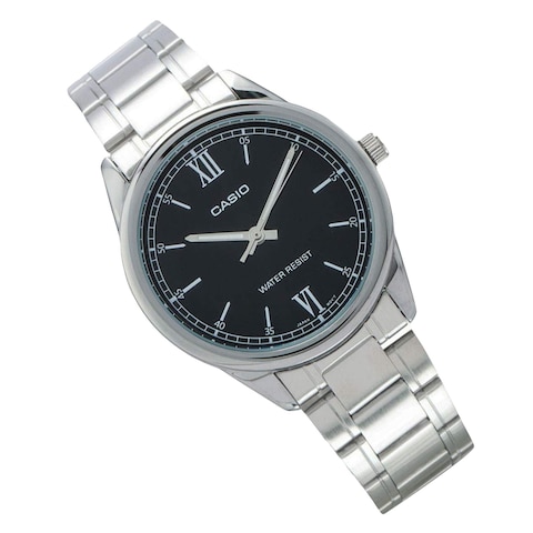 Casio LTP-V005D-1B2UDF Analog Watch Silver