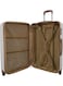 Morano 4-Piece Luggage Trolley Bag Set White/Brown