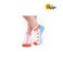 Anemoss Women 100% Cotton Low-Cut, Ankle, No Show Socks, Comfortable Breathable Casual Socks, 3 Different Patterns