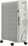 General Supreme Oil Electric Heater, 13 Fins, 2800 Watt Distribution Fan, White