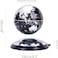 Fgvbc Magnetic Levitation Globe, Anti-Gravity World Map Rotating Floating Globe With LED Decorative Light Kids Education Home Decor (6 Inch), Black