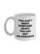 muGGyz Printed Ceramic Coffee Mug White