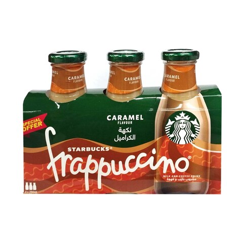 Starbucks Frap Caramel 250mlx3&#39;s