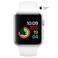Apple Watch Series-1 42mm Silver Aluminium Case with White Sport Band