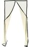 Generic Hands-Free Magic Mesh Magnetic Screen Door Curtain Anti-Mosquito Beige Gh9940Be