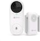 EZVIZ DB2C WireFree Video Doorbell with Chime Rechargable Battery Powered Wireless Smart Home Security Camera Two-Way Talk Human Detection Full HD Night Vision