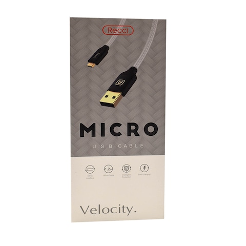 Recci Micro USB to USB-A Cable - 1.2 meter