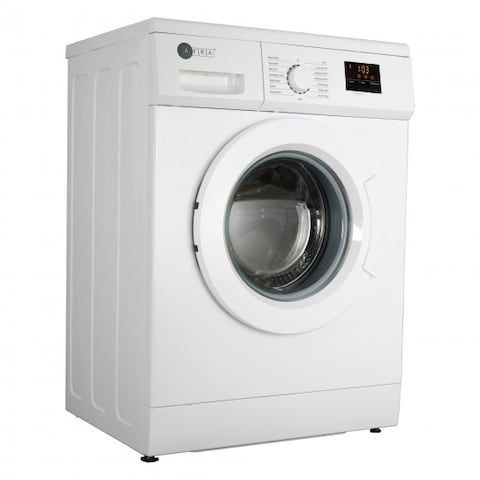 AFRA Fully Automatic Front Load Washing Machine 8KG, 1400 RPM, 15 Programs, White, LED Display, G-MARK, ESMA, ROHS, And CB Certified, 2 Years Warranty