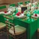 Markq Plastic Tablecloth for Rectangle Table 54" x 72" Disposable Table Cover for Bridal Shower Wedding Birthday Party Decorations (Emerald Green)