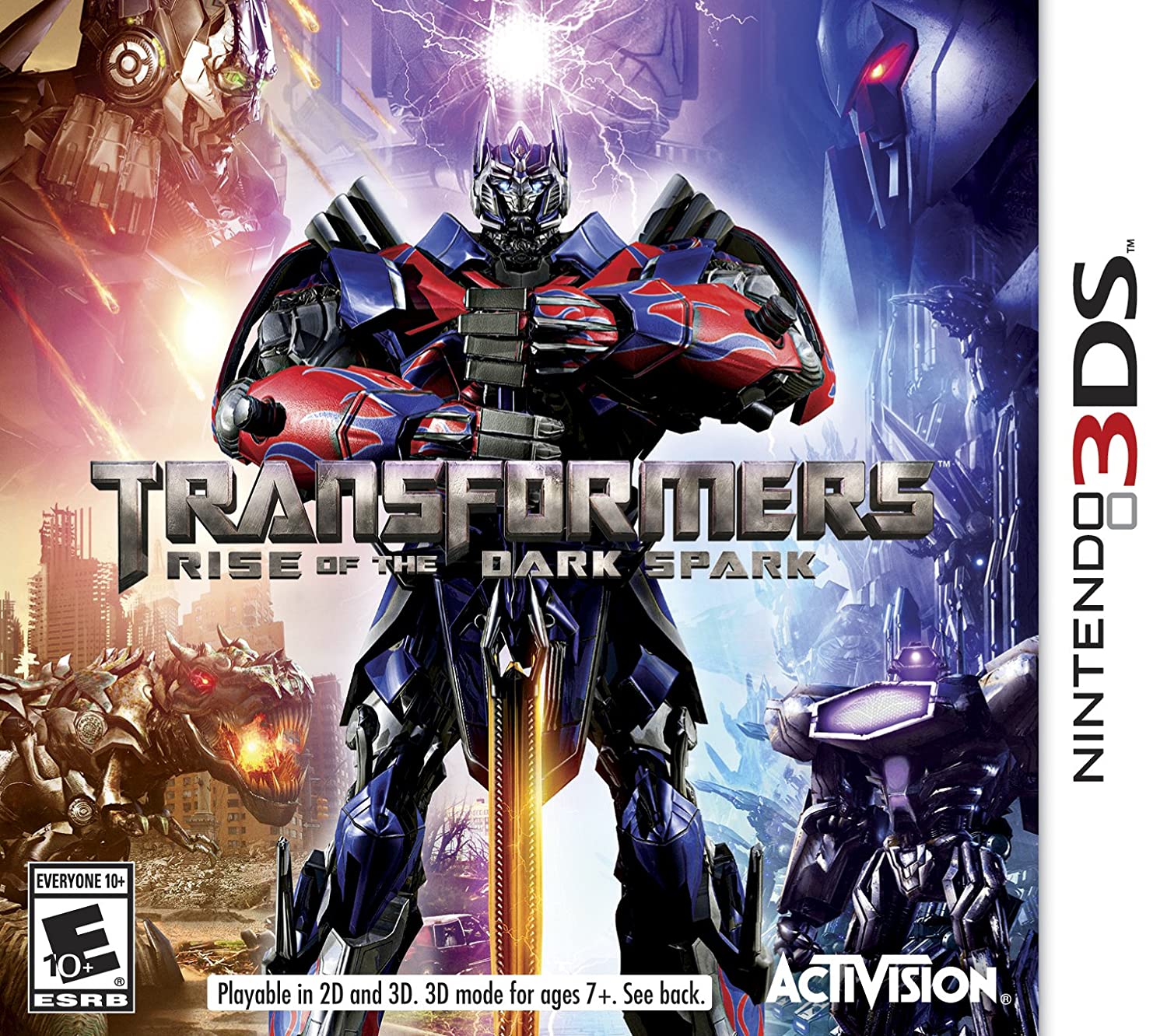 NINTENDO NINTENDO 3ds Transformers Rise Of The Dark Spark