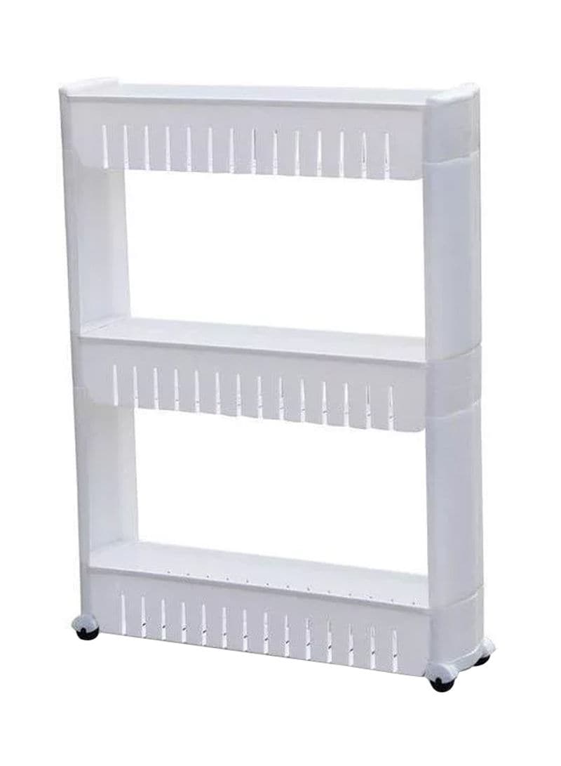 Buy Generic 3-Shelf Storage Rack White Online | Carrefour KSA