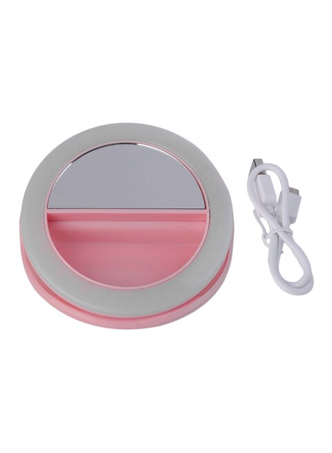 Generic - XJ-06 Universal Mobile Phone LED Selfie Lamp Ring Flash Light Multicolour
